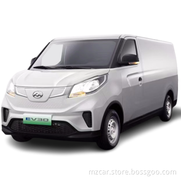 2023 Chinese hoge snelheid links roer SAIC Maxus EV30 Pure Electric Intelligent Mini Van 6 Cube Mini Cargo Truck Maxus EV